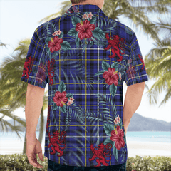 Clan Fleming Tartan Scottish Lion Hawaiian Shirt JQ32 Fleming Tartan Tartan Hawaii Shirt   