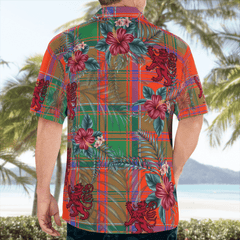 Clan Grant Ancient Tartan Scottish Lion Hawaiian Shirt UB52 Grant Ancient Tartan Tartan Hawaii Shirt   