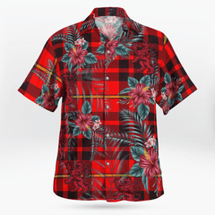 Clan MacIan Tartan Scottish Lion Hawaiian Shirt KE17 MacIan Tartan Tartan Hawaii Shirt   