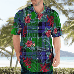 Clan Haldane 2 Tartan Scottish Lion Hawaiian Shirt ZQ83 Haldane 2 Tartan Tartan Hawaii Shirt   