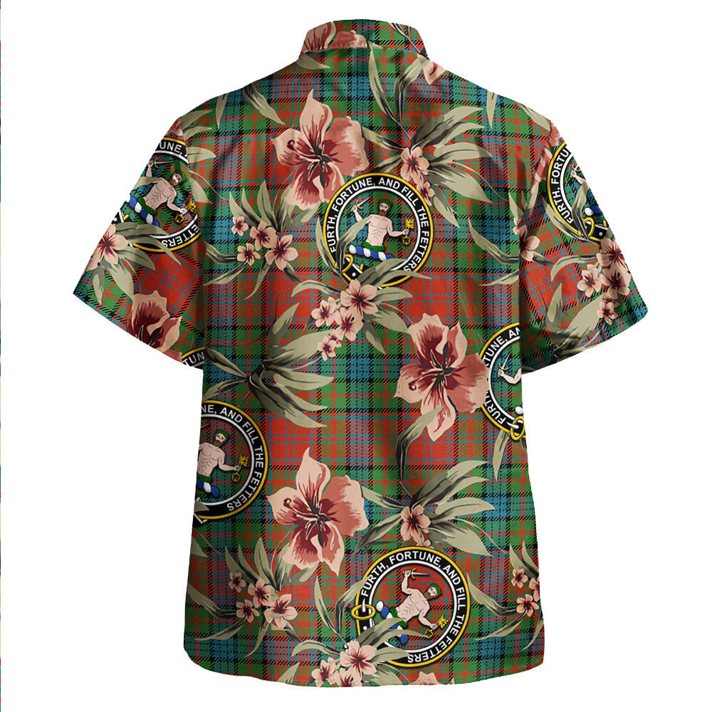 Clan Murray of Atholl Red Dress (Murray of Atholl Red Dress) Ancient Tartan Crest Badge Aloha Hawaiian Shirt Tropical Old Style LN78 Murray of Atholl Red Dress (Murray of Atholl Red Dress) Ancient Tartan Tartan Today   