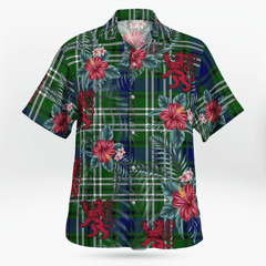 Clan Swinton (Tweedside) Tartan Scottish Lion Hawaiian Shirt YF45 Swinton (Tweedside) Tartan Tartan Hawaii Shirt   