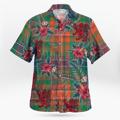 Clan Wilson Ancient Tartan Scottish Lion Hawaiian Shirt MB46 Wilson Ancient Tartan Tartan Hawaii Shirt   