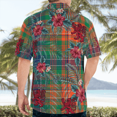 Clan Wilson Ancient Tartan Scottish Lion Hawaiian Shirt MB46 Wilson Ancient Tartan Tartan Hawaii Shirt   