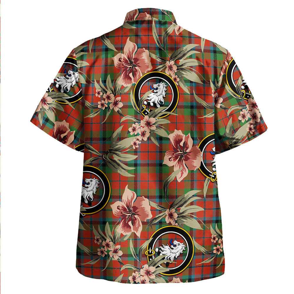 Clan MacNaughton Ancient Tartan Crest Badge Aloha Hawaiian Shirt Tropical Old Style MC75 MacNaughton Ancient Tartan Tartan Today   