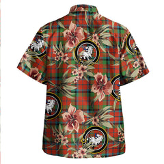 Clan MacNaughton Ancient Tartan Crest Badge Aloha Hawaiian Shirt Tropical Old Style MC75 MacNaughton Ancient Tartan Tartan Today   