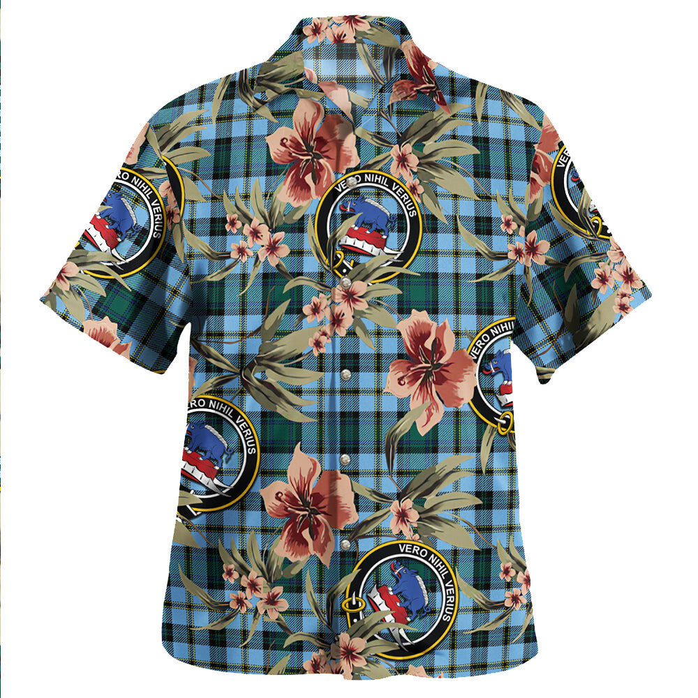 Clan Weir Modern Tartan Crest Badge Aloha Hawaiian Shirt Tropical Old Style RI13 Weir Modern Tartan Tartan Today   