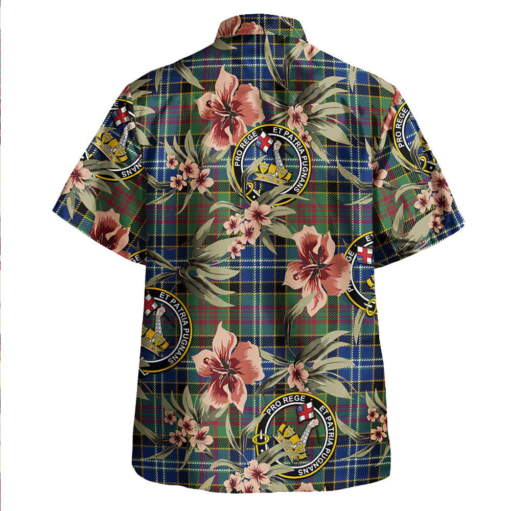 Clan Paisley Drennan (Drennan Drennan) Modern Tartan Crest Badge Aloha Hawaiian Shirt Tropical Old Style RD25 Paisley Drennan (Drennan Drennan) Modern Tartan Tartan Today   