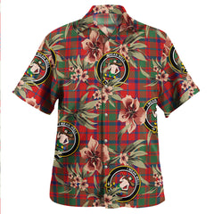 Clan Shaw of Tordarroch Modern Tartan Crest Badge Aloha Hawaiian Shirt Tropical Old Style QA96 Shaw of Tordarroch Modern Tartan Tartan Today   