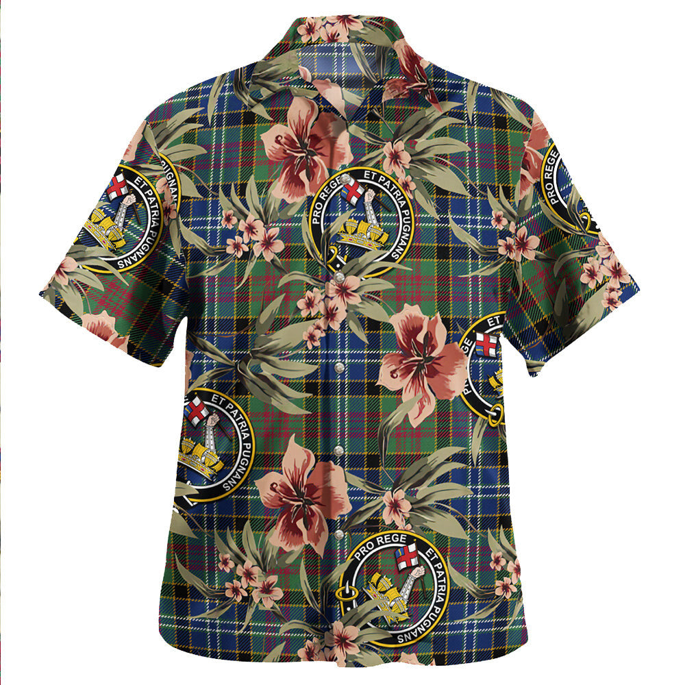 Clan Paisley Drennan (Drennan Drennan) Modern Tartan Crest Badge Aloha Hawaiian Shirt Tropical Old Style RD25 Paisley Drennan (Drennan Drennan) Modern Tartan Tartan Today   