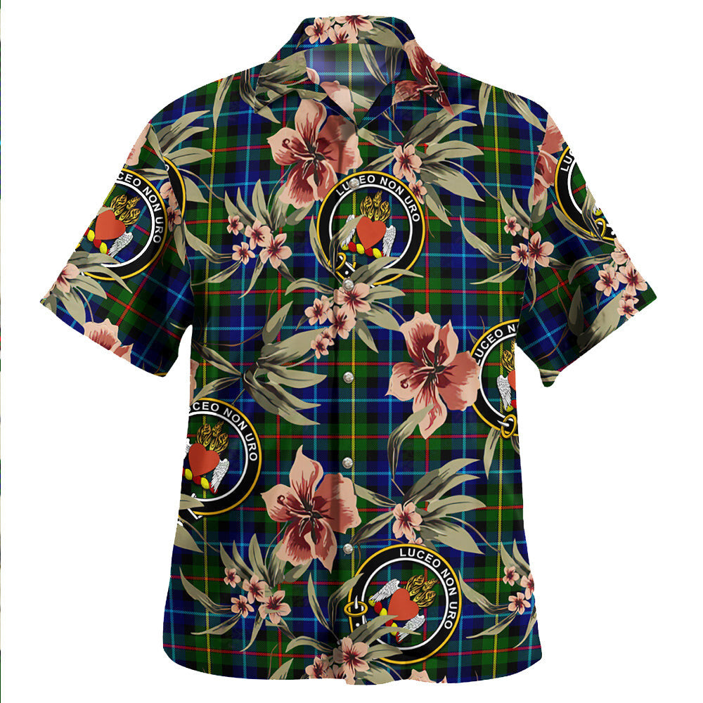 Clan Smith Modern Tartan Crest Badge Aloha Hawaiian Shirt Tropical Old Style SB59 Smith Modern Tartan Tartan Today   