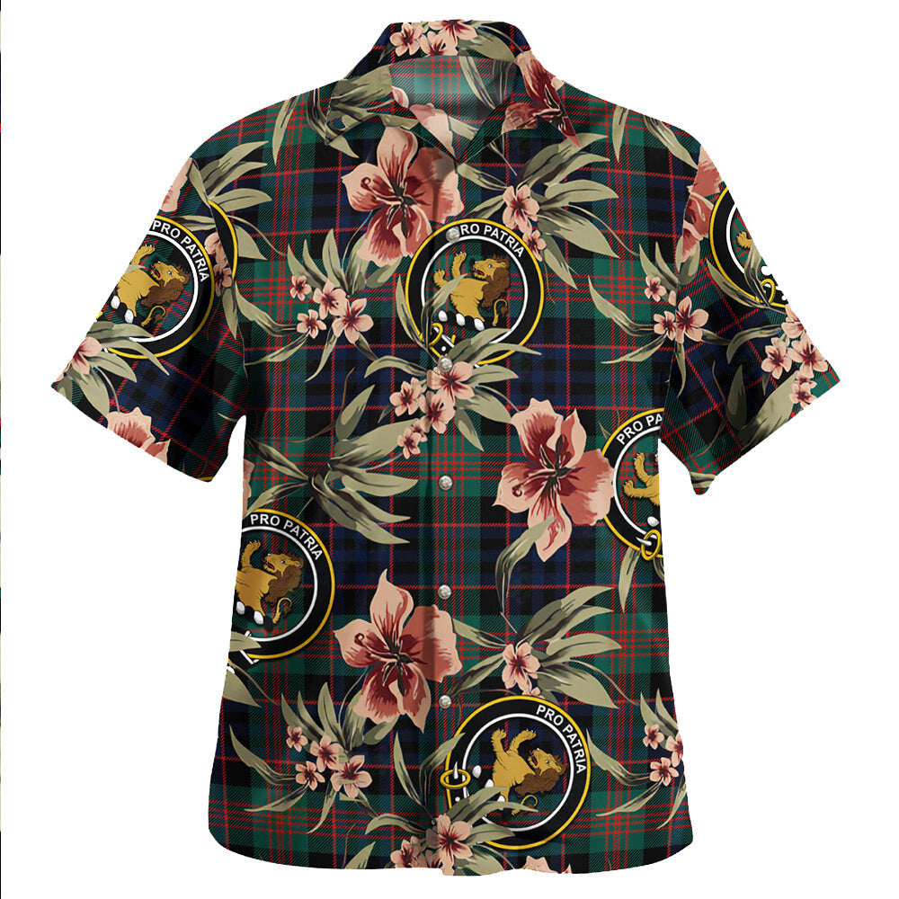 Clan Newlands (Walker Newlands) Modern Tartan Crest Badge Aloha Hawaiian Shirt Tropical Old Style XA78 Newlands (Walker Newlands) Modern Tartan Tartan Today   