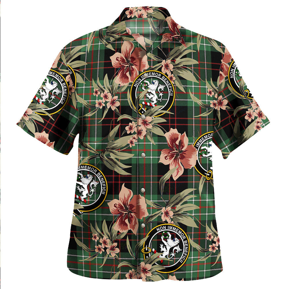 Clan MacDiarmid Modern Tartan Crest Badge Aloha Hawaiian Shirt Tropical Old Style IC68 MacDiarmid Modern Tartan Tartan Today   