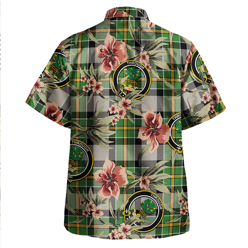 Clan Hamilton of Brandon Ancient Tartan Crest Badge Aloha Hawaiian Shirt Tropical Old Style ZG87 Hamilton of Brandon Ancient Tartan Tartan Today   