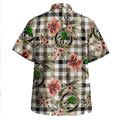 Clan Hogg Ancient Tartan Crest Badge Aloha Hawaiian Shirt Tropical Old Style OY58 Hogg Ancient Tartan Tartan Today   