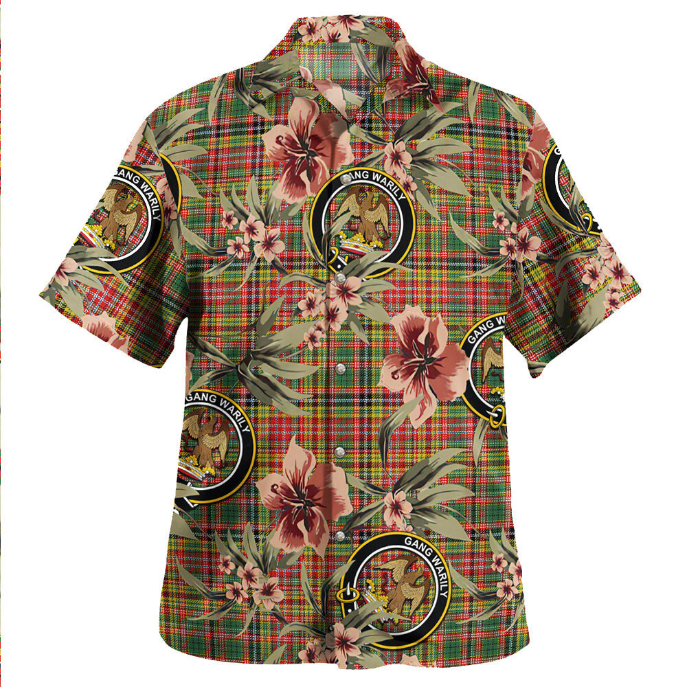 Drummond of Strathallan Weathered Tartan Clan Crest Badge Aloha Hawaiian Shirt Tropical Old Style WQ86 Drummond of Strathallan Weathered Tartan Tartan Today   