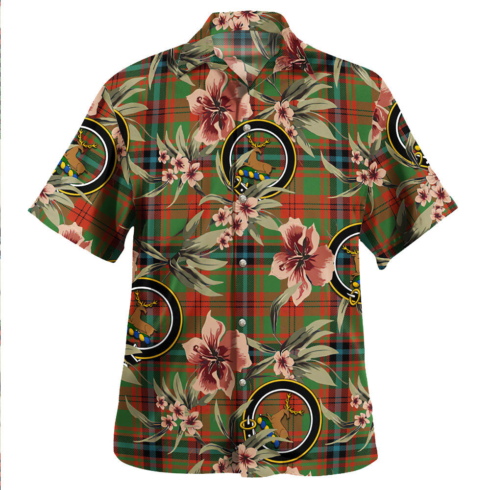 Clan Fulton 1999 Ancient Tartan Crest Badge Aloha Hawaiian Shirt Tropical Old Style QZ39 Fulton 1999 Ancient Tartan Tartan Today   