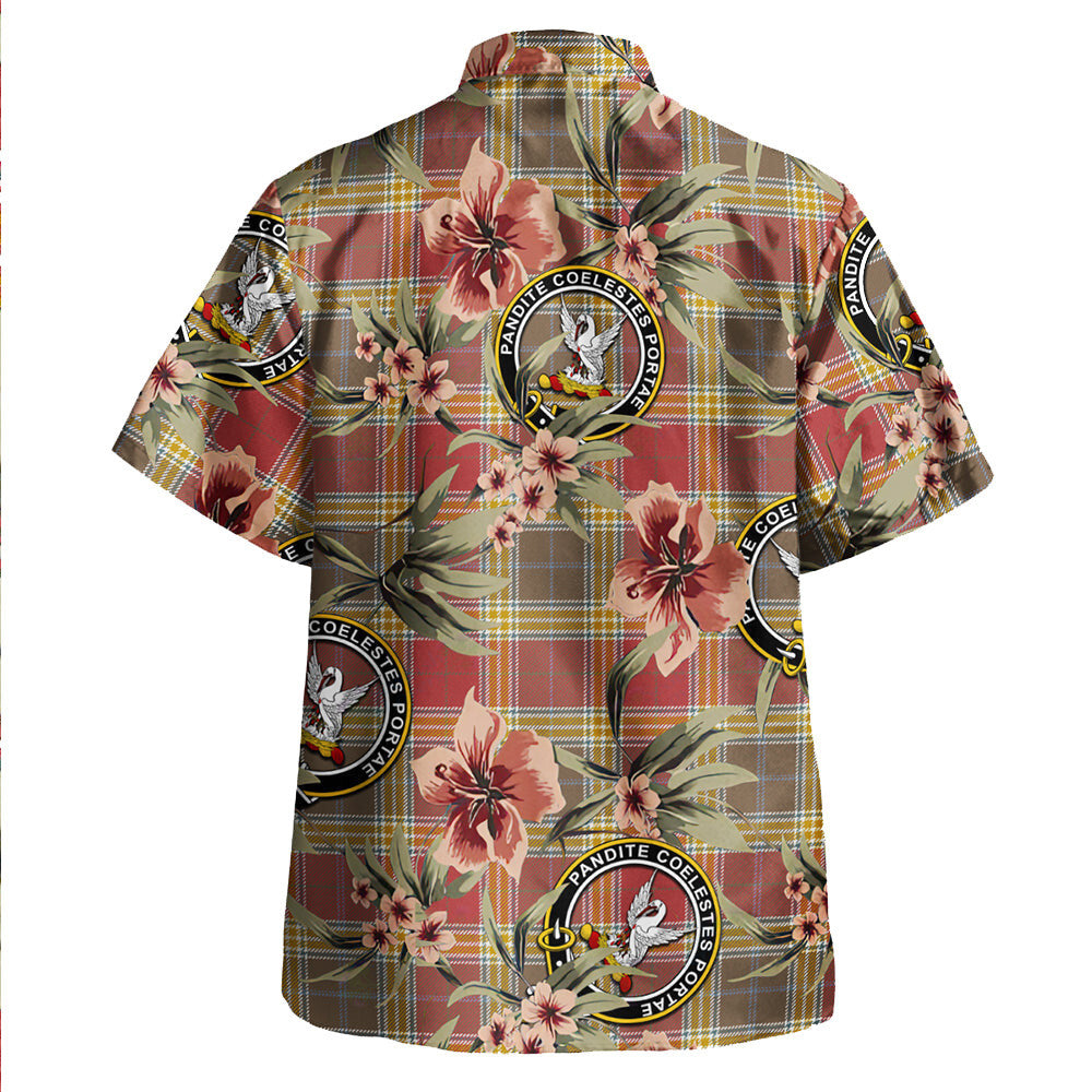 Gibson (Gibbs) Weathered Tartan Clan Crest Badge Aloha Hawaiian Shirt Tropical Old Style KE47 Gibson (Gibbs) Weathered Tartan Tartan Today   