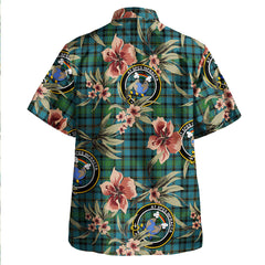 Clan Hope Vere Ancient Tartan Crest Badge Aloha Hawaiian Shirt Tropical Old Style AH44 Hope Vere Ancient Tartan Tartan Today   