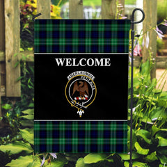 Clan Clan Abercrombie Tartan Crest Black Garden Flag MN47 Clan Abercrombie Tartan Today   