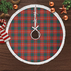 Clan Chisholm Ancient Tartan Christmas Tree Skirt DR45 Chisholm Ancient Tartan Tartan Christmas   