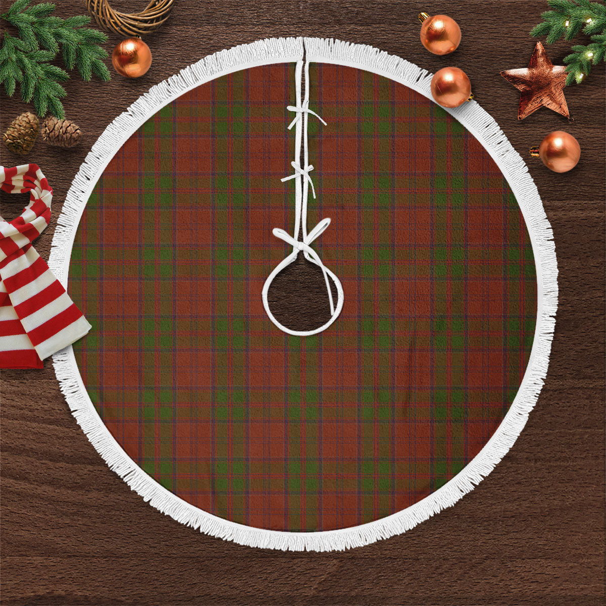 Clan Drummond Tartan Christmas Tree Skirt DG94 Drummond Tartan Tartan Christmas   