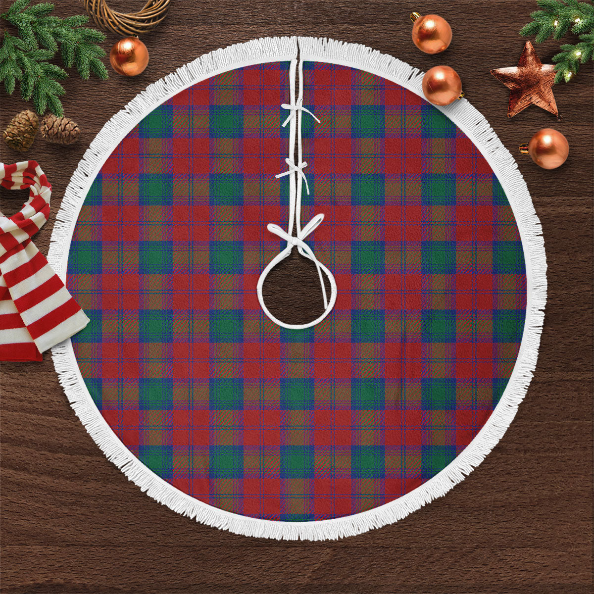 Clan Fotheringham Tartan Christmas Tree Skirt SA59 Fotheringham Tartan Tartan Christmas   