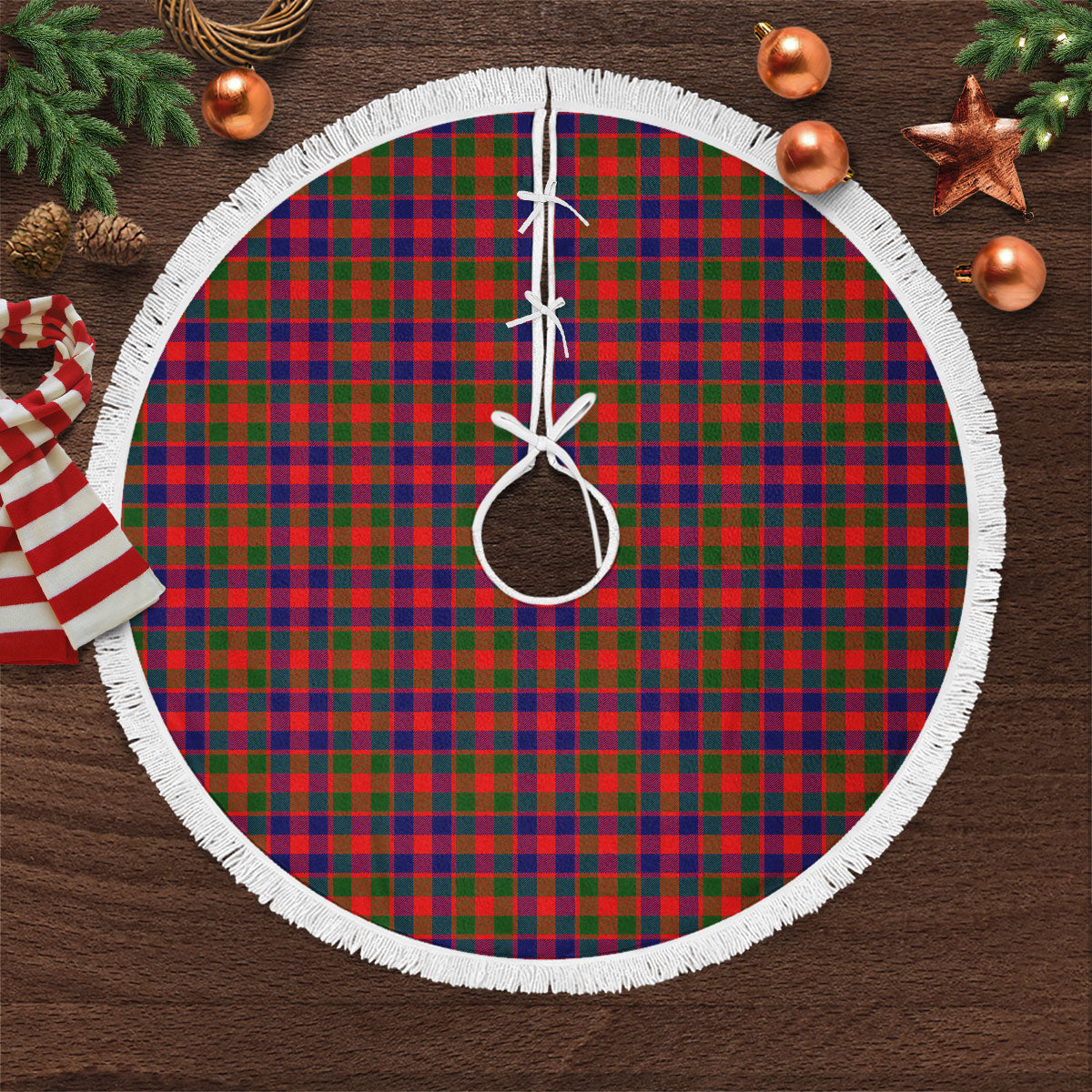 Clan Gow (of Skeoch) Tartan Christmas Tree Skirt YZ29 Gow (of Skeoch) Tartan Tartan Christmas   