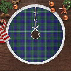 Clan Hamilton Hunting Modern Tartan Christmas Tree Skirt RR95 Hamilton Hunting Modern Tartan Tartan Christmas   