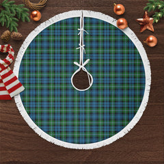 Clan Lyon Tartan Christmas Tree Skirt EN46 Lyon Tartan Tartan Christmas   