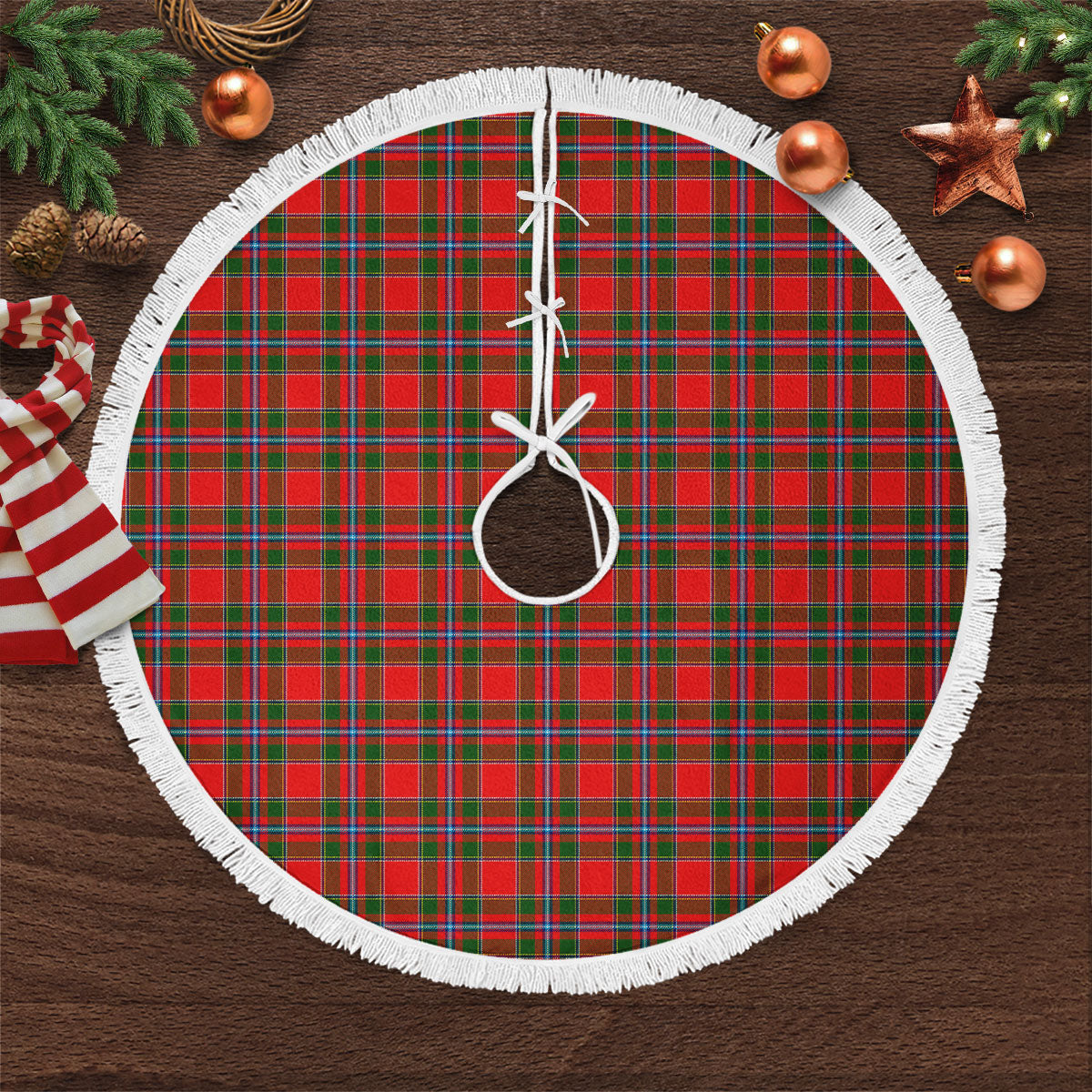 Clan Maule Tartan Christmas Tree Skirt CX73 Maule Tartan Tartan Christmas   