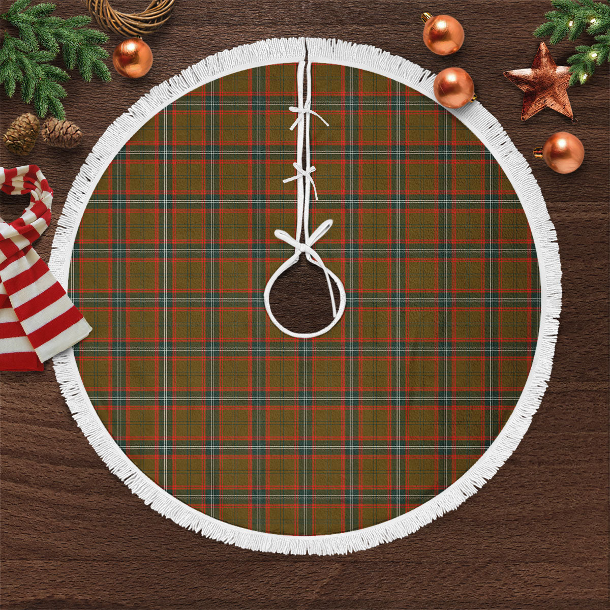 Clan Seton Hunting Modern Tartan Christmas Tree Skirt PH14 Seton Hunting Modern Tartan Tartan Christmas   