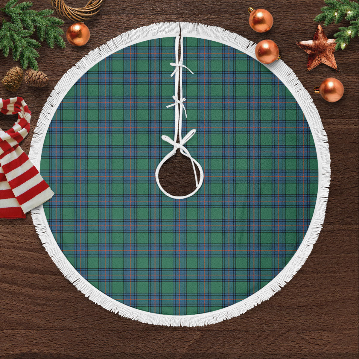 Clan Shaw Ancient Tartan Christmas Tree Skirt JU92 Shaw Ancient Tartan Tartan Christmas   