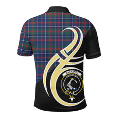 Clan MacHardy Modern Tartan Polo Shirt - Believe In Me Style IE49 MacHardy Modern Tartan Tartan Polo   