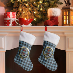 Clan Clark Ancient Tartan Crest Christmas Stocking PR39 Clark Ancient Tartan Tartan Stocking   