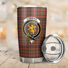 Clan Cumming Hunting Weathered Tartan Crest Tumbler OI86 Clan Cumming Tartan Today   