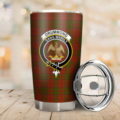 Clan Drummond Tartan Crest Tumbler XZ23 Clan Drummond Tartan Today   