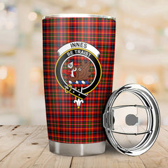 Clan Innes Modern Tartan Crest Tumbler UC23 Clan Innes Tartan Today   