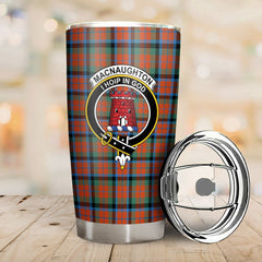 Clan MacNaughton Ancient Tartan Crest Tumbler HI73 Clan MacNaughton Tartan Today   