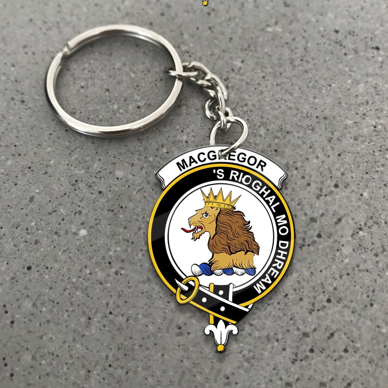 Clan MacGregor Tartan Crest Keychain EE88 Clan MacGregor Tartan Today   