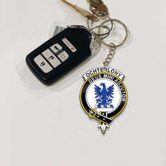 Clan Ochterlony Tartan Crest Keychain EK10 Clan Ochterlony/ Ochterlonie Tartan Today   