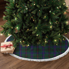 Clan Davidson Modern Tartan Christmas Tree Skirt FX21 Davidson Modern Tartan Tartan Christmas   