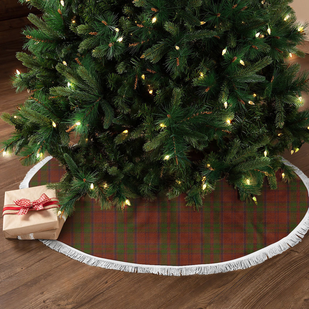 Clan Drummond Tartan Christmas Tree Skirt DG94 Drummond Tartan Tartan Christmas   