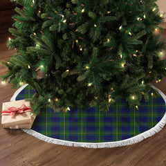 Clan Johnstone Modern Tartan Christmas Tree Skirt IU76 Johnstone Modern Tartan Tartan Christmas   