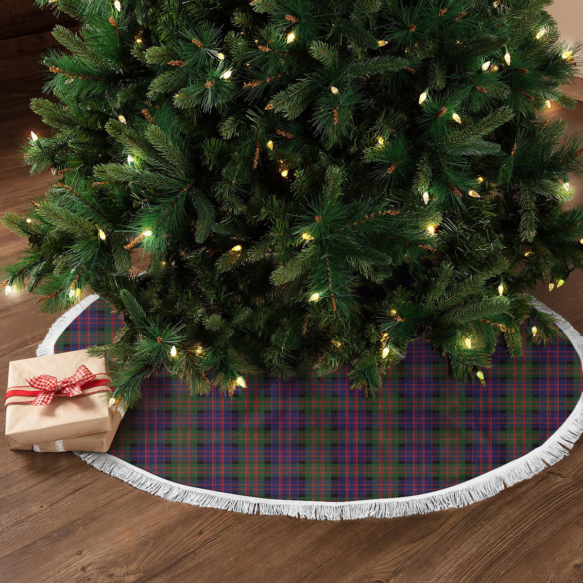 Clan MacDonnell of Glengarry Modern Tartan Christmas Tree Skirt BW81 MacDonnell of Glengarry Modern Tartan Tartan Christmas   