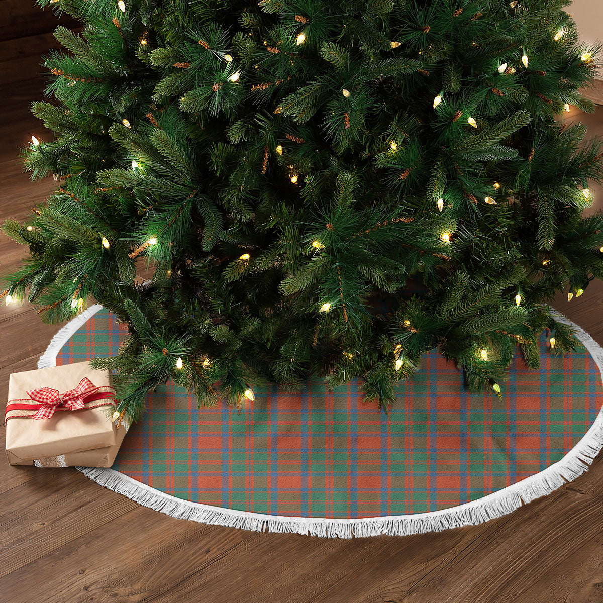 Clan MacKintosh Ancient Tartan Christmas Tree Skirt NQ80 MacKintosh Ancient Tartan Tartan Christmas   