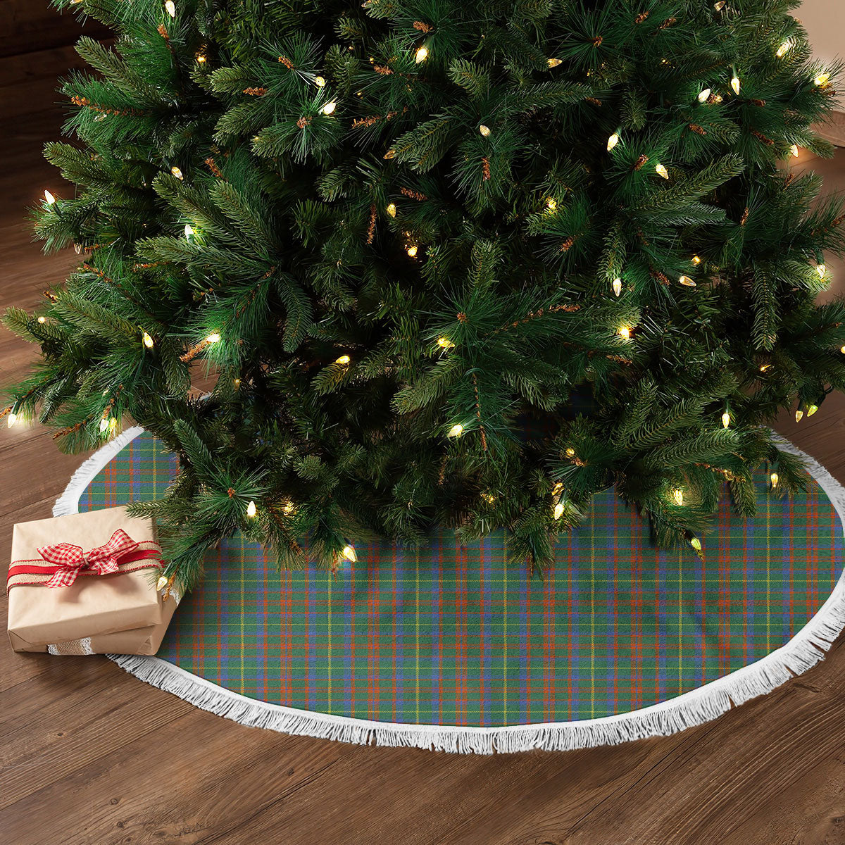 Clan MacKintosh Hunting Ancient Tartan Christmas Tree Skirt ZG31 MacKintosh Hunting Ancient Tartan Tartan Christmas   