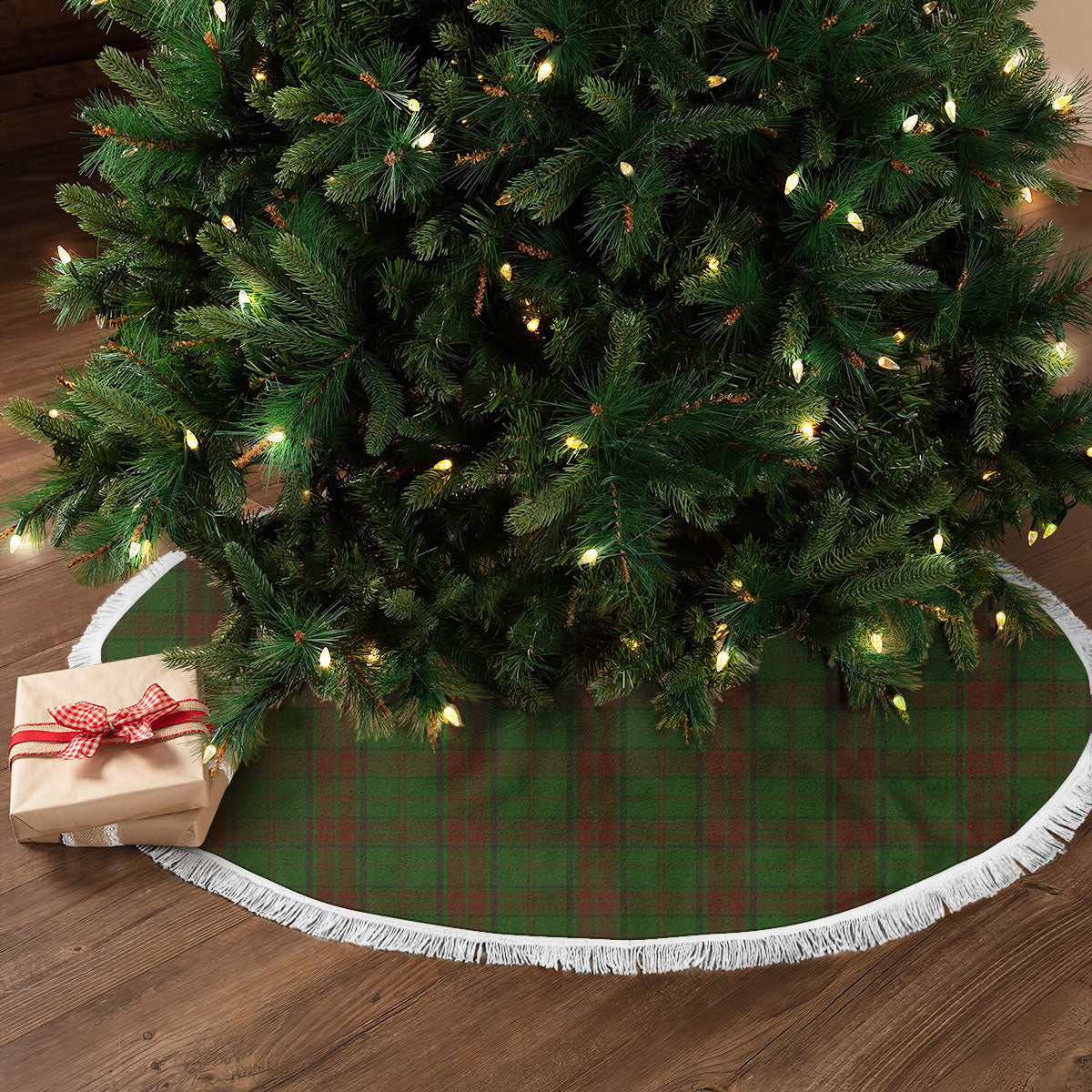 Clan Maxwell Hunting Tartan Christmas Tree Skirt RP36 Maxwell Hunting Tartan Tartan Christmas   