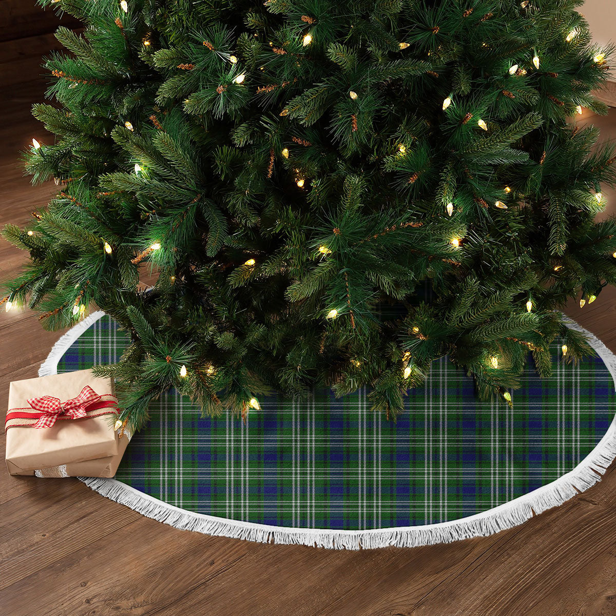 Clan Mow Tartan Christmas Tree Skirt OO67 Mow Tartan Tartan Christmas   