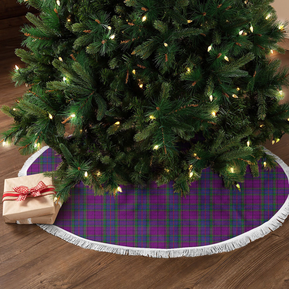 Clan Wardlaw Modern Tartan Christmas Tree Skirt OG86 Wardlaw Modern Tartan Tartan Christmas   